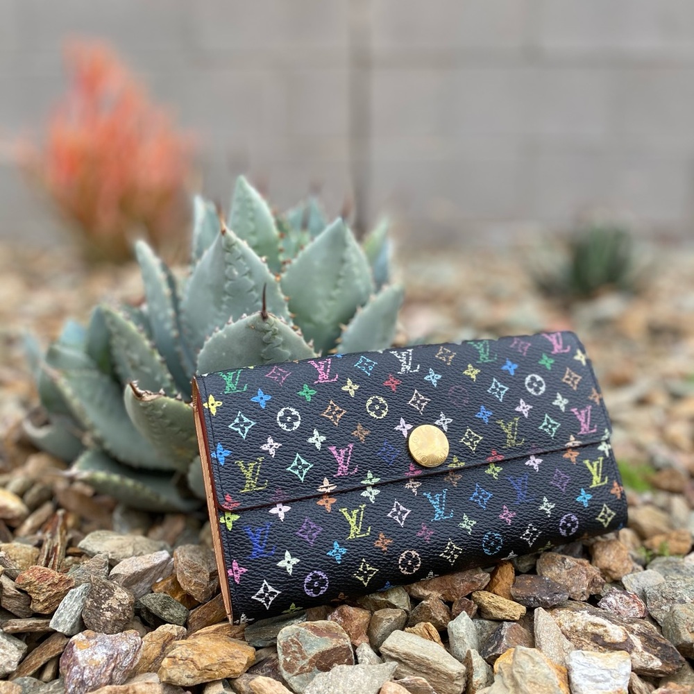 Louis Vuitton Multicolor Sarah Wallet